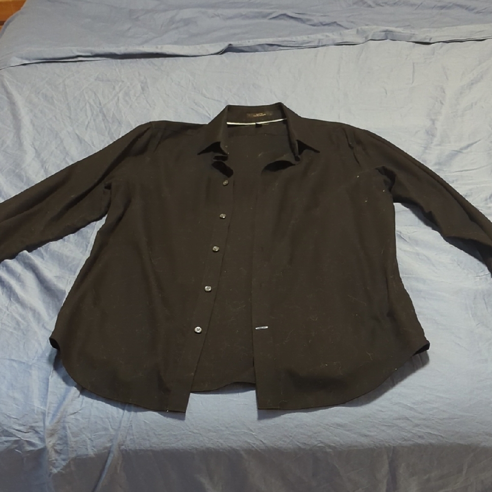 Banana Republic Black Dress Shirt